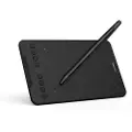 XP-Pen XPPen DECO MINI 7, Koblet med ledninger (ikke trådløs), 5080 Ipi, 177,8 x 111,1 mm, USB, 1 cm, Penn