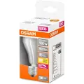 Osram LED SUPERSTAR - LED-filamentlyspære - form: A60 - mattslipt finish - E27 - 11 W (ekvivalent 100 W) - klasse D - varmt hvitt lys - 2700 K