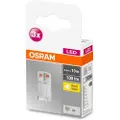 Osram LED-lyspære BASE PIN - LED light bulb - shape: T12 - clear finish - G4 - 0.9 W - warm white light - 2700 K (pack of 3) G4