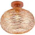QAZQA Design taklampe kobber - Sarella