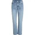 Vila Stray Dl Straight Raw Jeans