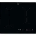 Electrolux LIL61434C, Sort, Innebygget, 59 cm, Sonebasert induksjon, Glass-keramikk, 4 zone(s)