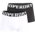 Superdry Dual Logo Boxers 2 Enheter