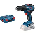Bosch GSB 18 V-55 Professional - Støthammer-bor/driver - trådløs - 2 hastigheter - nøkkelfri borhylse 13 mm - 55 N·m - uten batteri - 18 V - SOLO