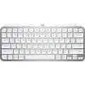 Logitech MX Keys Mini Minimalist Wireless Illuminated Keyboard - Pale Grey - ND - Tastatur - Nordisk - Grå