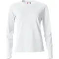 Clique Basic Långärmad tröja Vit Dam - XL