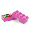 LEGO Lunch Box - Matlagringsbeholder - kubus - medium rosa