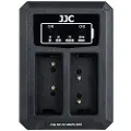 JJC Kameralader Dual Channel Dual USB-lader for Fuji NP-W126 / NP-W126S