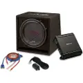 Alpine 12 subwoofer med forstærker