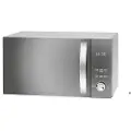 ProfiCook PC-MWG 1176 H - Mikrobølgeovn med konveksjon og grill - 23 liter - 800 W - sølv