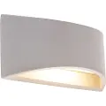 QAZQA Industriell vegglampe grå betong - Creil