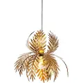 QAZQA Vintage pendellampe gull - Botanica