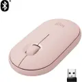 Logitech Pebble M350 Trådløs Mus Rosa