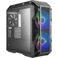 Cooler Master MasterCase H500M - Tower - utvidet ATX (E-ATX) - sidepanel med vindu (herdet glass) - ingen strømforsyning (ATX / PS/2) - jerngrå - USB/lyd