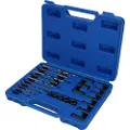 Ks Tools Werkzeug-maschinen GmbH HSS skrutrekkersett, 25 deler (BT541900)