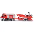 Siku Unimog Brannbil m/båt
