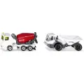 Siku 1692, Dumper, 3 år, Metall, Plast, Sort, Rød, Hvit