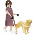 Lundby Dukke Blindestok Hund,