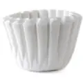 Multi Skålfilter Catersource Ø250/90 mm hvid - (4 pakker x 250 stk./karton)