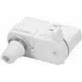 Csdk-Sl Global GA 69-3 adaptor 230V, 3-faset, hvid, med tilbehør, XTSA57/8 og plastaflastning XTSA510-3. Max 5 kg. - PROFESSIONEL