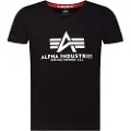 Alpha industries Basic Kort Ermet V-hals T-skjorte