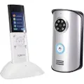 Sygonix SY-3396994 trådløs video dør intercom komplett sett sølv, hvit/svart (SY-3396994)