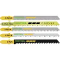 Festool 204275, Stikksagblad, Sponplate, Kryssfiner, Tre, Høy-Hastighets Stål (HHS), Sort, Grå, Gult, 3 cm, 7,5 cm