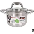 Quttin Stål Induksjonsgryte Med Lokk New Caesar 30 Cm