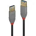 Lindy Anthra Line - USB-kabel - USB-type A (hann) til USB-type A (hunn) - USB 3.1 Gen1 - 50 cm
