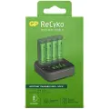 GP Battery Charger Everyday B441 + D451 with 4xAA 2100mAh Batteries