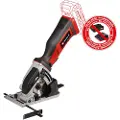 Einhell TE-CS 18/89 Li - Solo, Tre, Sort, Rød, 8,9 cm, 2500 RPM, Batteri, 18 V - SOLO