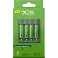 GP Recyko Everyday batterilader (USB) inkl. 4 AAA 850 mAh