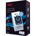 AEG GR201S, Sylindervakuum, Støv pose, Blå, Hvit, Papir, Syntetisk, AEG, 190 g