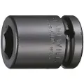 Stahlwille 23010030, Kraftpipe, Sort, 2 hoder, 1/2, Metrisk, 30 mm