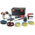 Flex BSE 14-3 INOX Set, Eksentersliper, Sort, Rød, 1000 RPM, 3500 RPM, 1,9 cm, AC