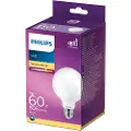 Signify - LED-lyspære - form: G93 - mattslipt finish - E27 - 7 W (ekvivalent 60 W) - klasse E - varmt hvitt lys - 2700 K