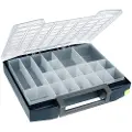 Raaco Boxxser 80, Verktøy boks, Polykarbonat (PC), Polypropylen, Blå, Gjennomsiktig, 20 kg, Hengsel, 465 mm