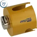 Areco ProFit Multi Purpose HM hulsav med adapter, 77 mm