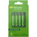 GP BATTERIES GP ReCyko Everyday-lader (USB), inkl. 4x AA 2100mAh