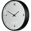 Bresser Mytime Ledsec Veggklokke