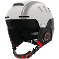 LIVALL Bluetooth skihjelm 54-58cm Intercom/SOS hvit