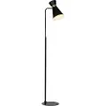 Brilliant Goldy 64458/86 Standerlampe LED (RGB) E27 28 W Sort (mat), Guld
