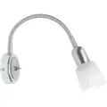 Brilliant Sofia, Overflateegnet, E14, 1 ampuller, LED, Nickel, Rustfritt stål, Hvit