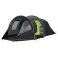 High Peak Paros 5, Camping, Tunell Telt, 11,8 kg, Grønn, Grå