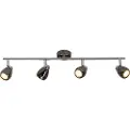 Brilliant Milano G21732/76 Loft-spotlights LED (RGB) GU10 12 W Krom, Sort