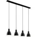 Eglo EGLOPendel Priddy 4-LightSvartTakpendlerFra Homeroom