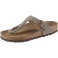 Birkenstock for man. 43391 Grey Gizeh Birko-Flor Sandals (46), Flat, None, Casual