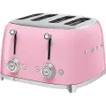 Smeg Tsf03 50s Style Brødrister 4 Spalter