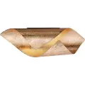 Paul Neuhaus Retro vegglampe blad gull inkl. bryter - Belle