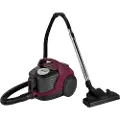 Grundig CleanExpert VCC 3870 A - Støvsuger - kanister - uten pose - 800 W - berry/black